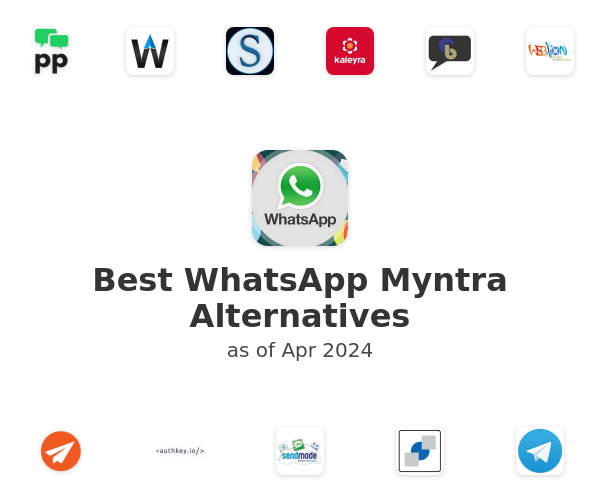 Best WhatsApp Myntra Alternatives