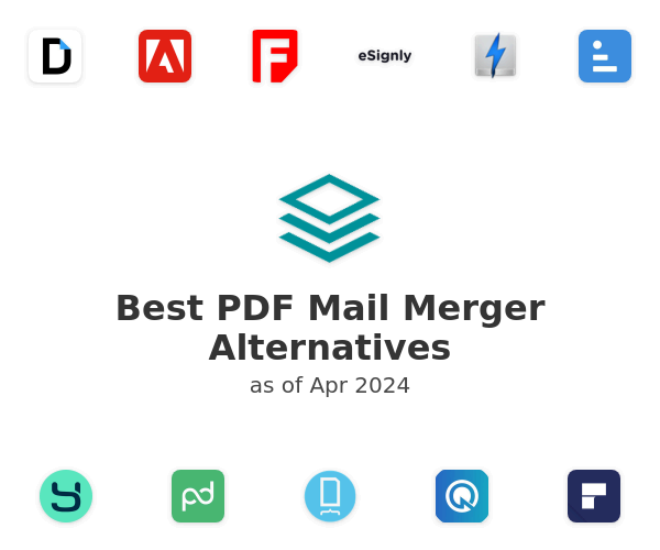 Best PDF Mail Merger Alternatives