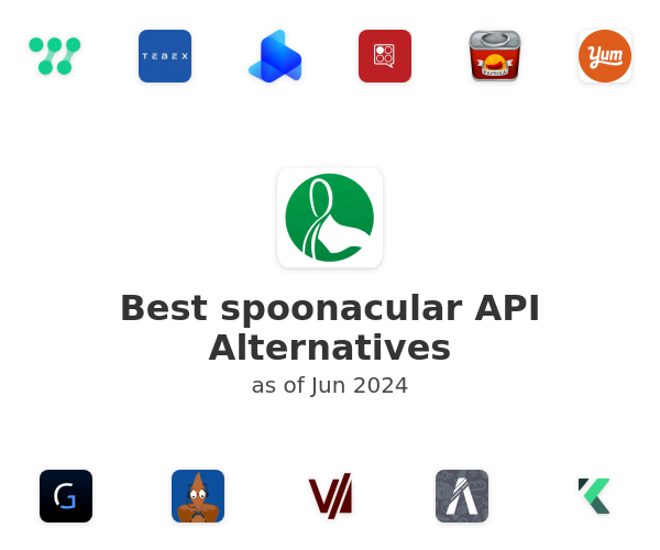 Best spoonacular API Alternatives