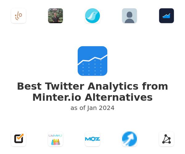 Best Twitter Analytics from Minter.io Alternatives