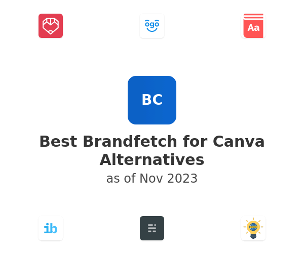 Best Brandfetch for Canva Alternatives