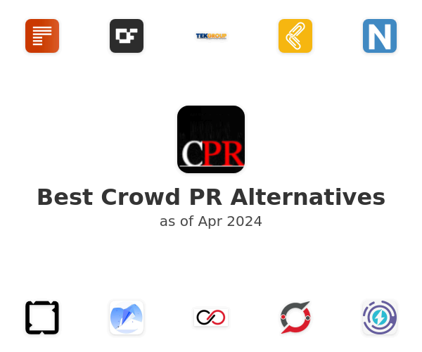 Best Crowd PR Alternatives