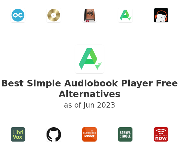 Best Simple Audiobook Player Free Alternatives