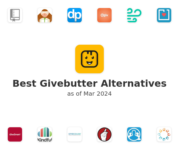 Best Givebutter Alternatives