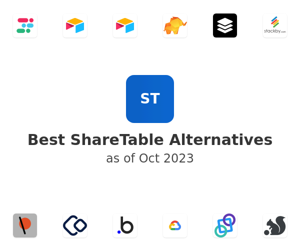 Best ShareTable Alternatives