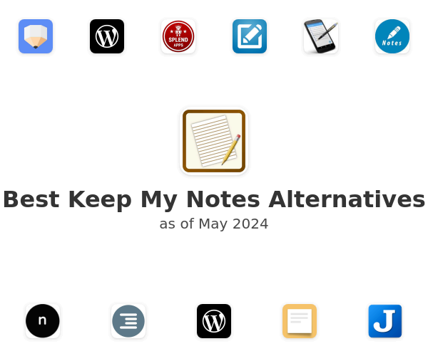 Best Keep My Notes Alternatives