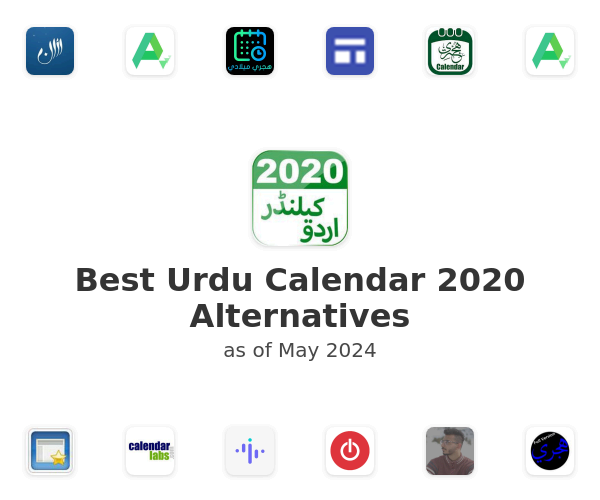 Best Urdu Calendar 2020 Alternatives