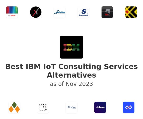 Best IBM IoT Consulting Services Alternatives