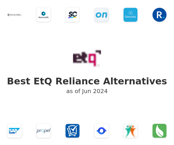 Best EtQ Reliance Alternatives