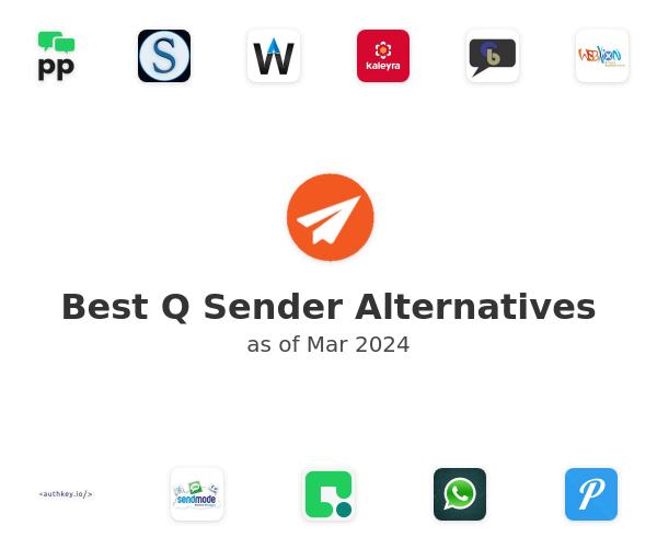Best Q Sender Alternatives
