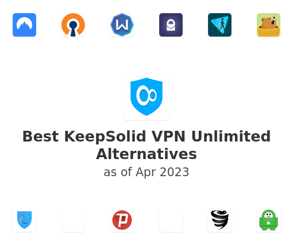 Best KeepSolid VPN Unlimited Alternatives