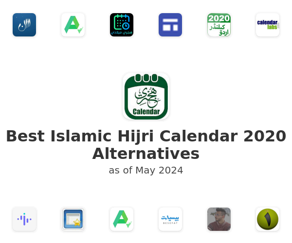 Best Islamic Hijri Calendar 2020 Alternatives