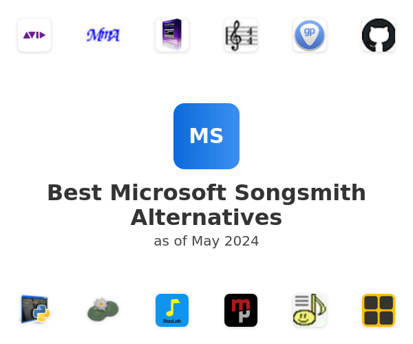 Best Microsoft Songsmith Alternatives