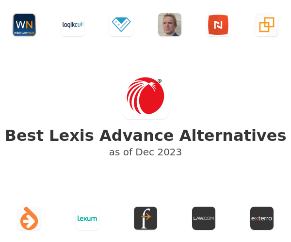 Best Lexis Advance Alternatives