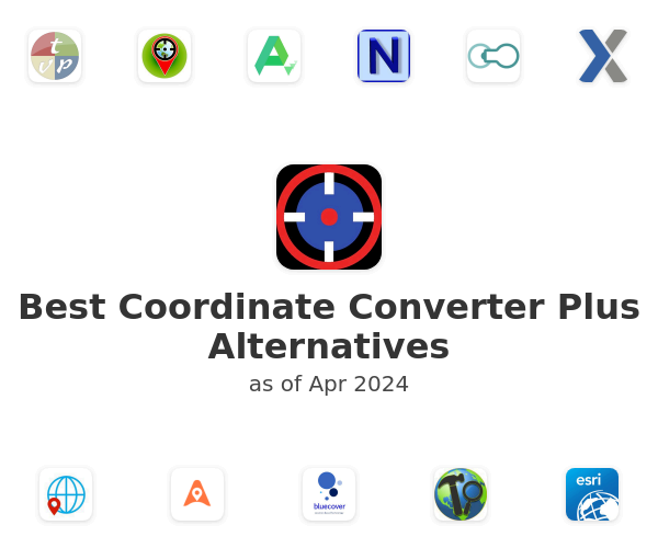 Best Coordinate Converter Plus Alternatives