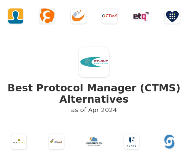 Best Protocol Manager (CTMS) Alternatives