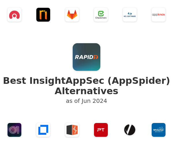Best InsightAppSec (AppSpider) Alternatives