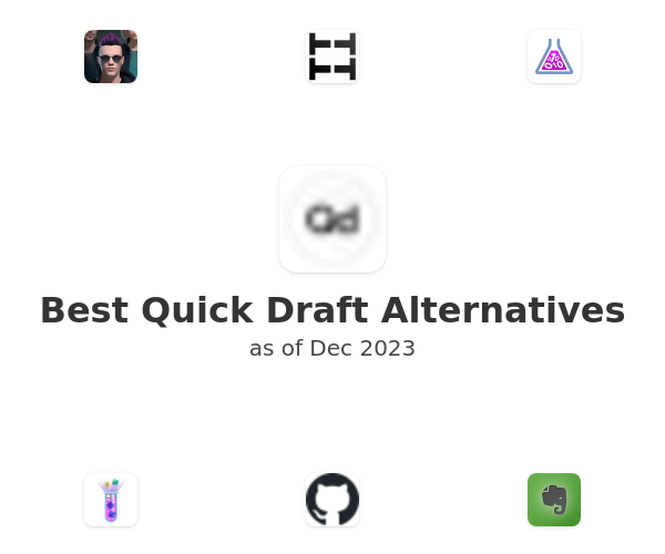 Best Quick Draft Alternatives
