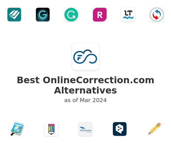 Best OnlineCorrection.com Alternatives