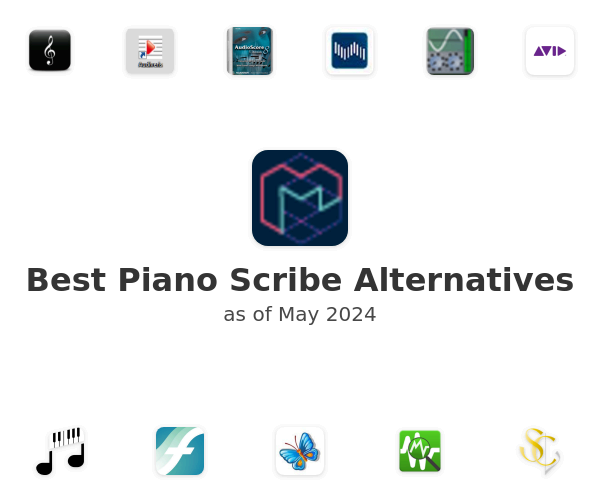 Best Piano Scribe Alternatives