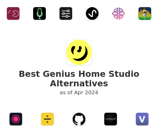 Best Genius Home Studio Alternatives