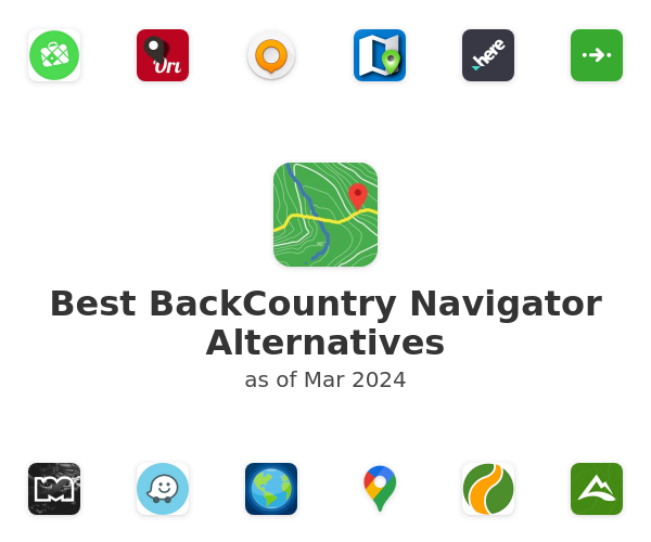 Best BackCountry Navigator Alternatives