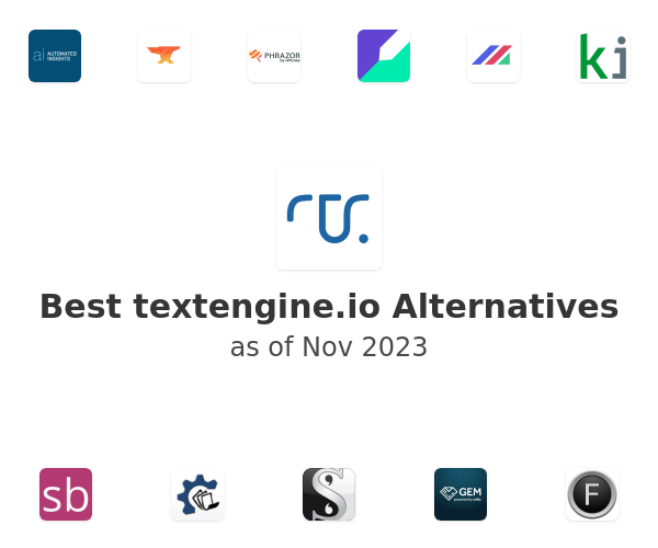 Best textengine.io Alternatives