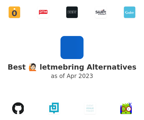 Best 🙋🏻 letmebring Alternatives