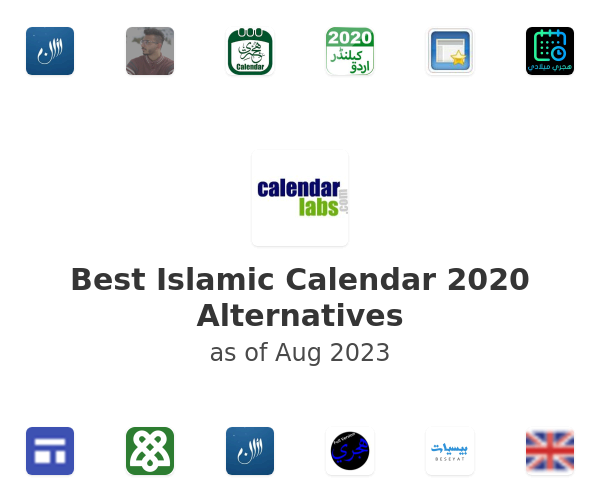 Best Islamic Calendar 2020 Alternatives