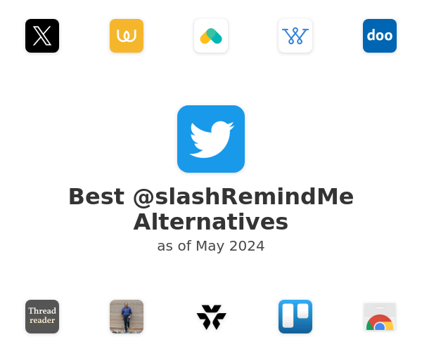 Best @slashRemindMe Alternatives