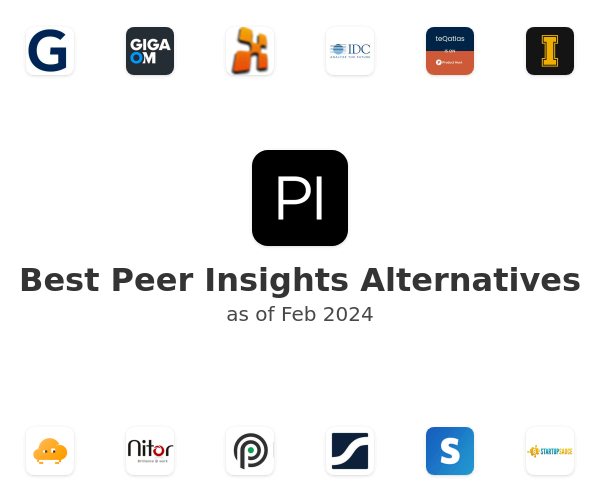 Best Peer Insights Alternatives