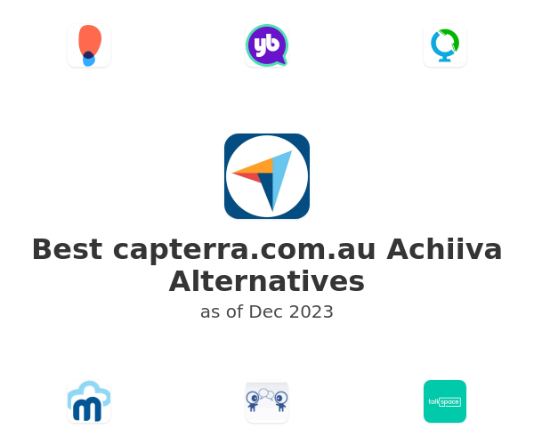Best capterra.com.au Achiiva Alternatives