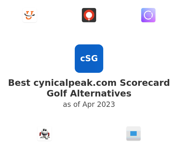 Best cynicalpeak.com Scorecard Golf Alternatives