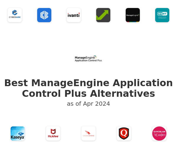 Best ManageEngine Application Control Plus Alternatives
