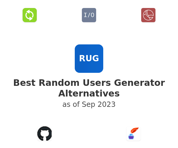Best Random Users Generator Alternatives