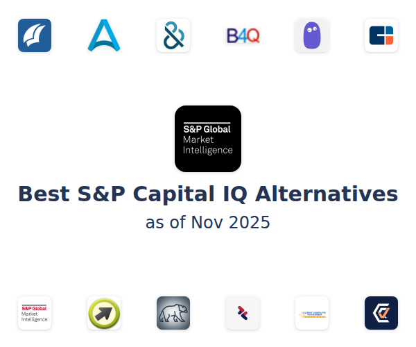 Best S&P Capital IQ Alternatives