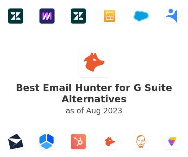 Best Email Hunter for G Suite Alternatives