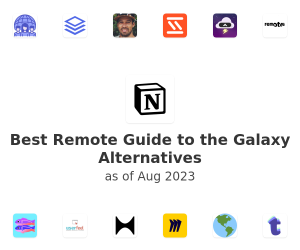 Best Remote Guide to the Galaxy Alternatives