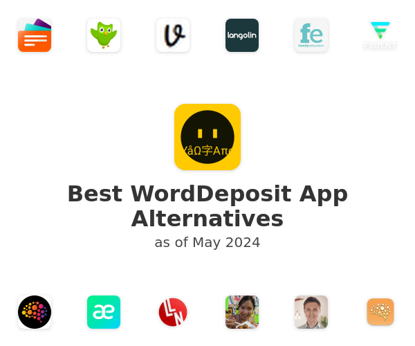 Best WordDeposit App Alternatives