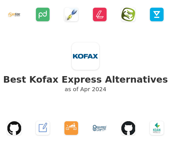 Best Kofax Express Alternatives