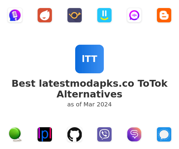Best latestmodapks.co ToTok Alternatives