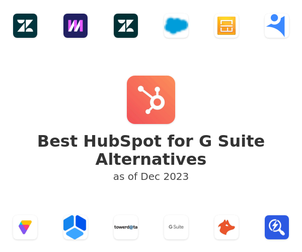 Best HubSpot for G Suite Alternatives