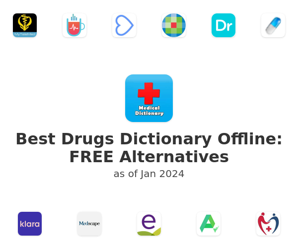 Best Drugs Dictionary Offline: FREE Alternatives