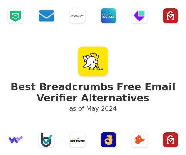 Best Breadcrumbs Free Email Verifier Alternatives