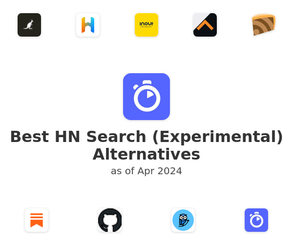 Best HN Search (Experimental) Alternatives