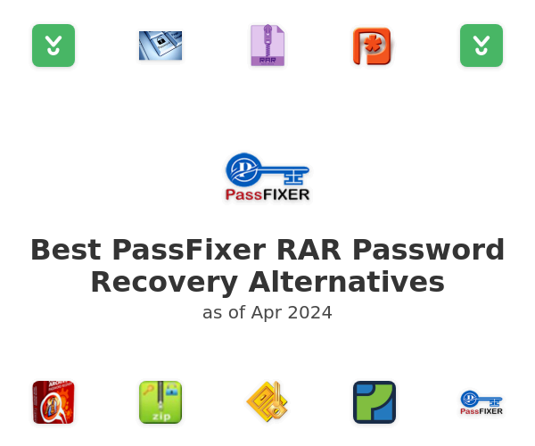 Best PassFixer RAR Password Recovery Alternatives