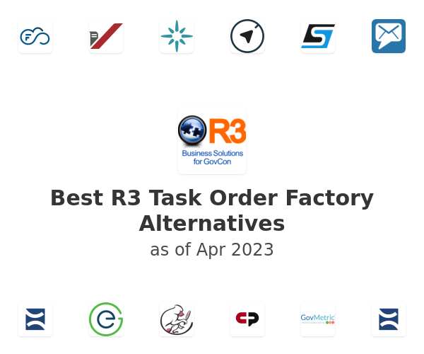 Best R3 Task Order Factory Alternatives