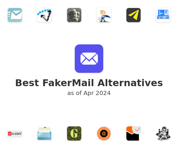 Best FakerMail Alternatives