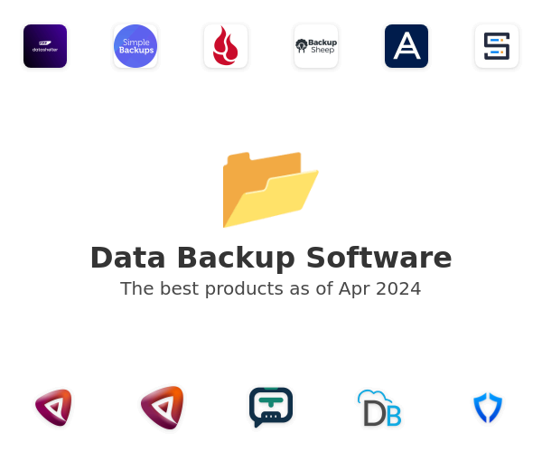 The best Data Backup products
