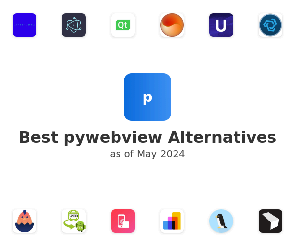 Best pywebview Alternatives
